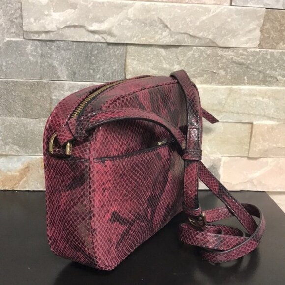 Nordstrom Small Dianne Snake Embossed Crossbody Bag - Picture 3 of 3